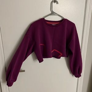 size S, purple